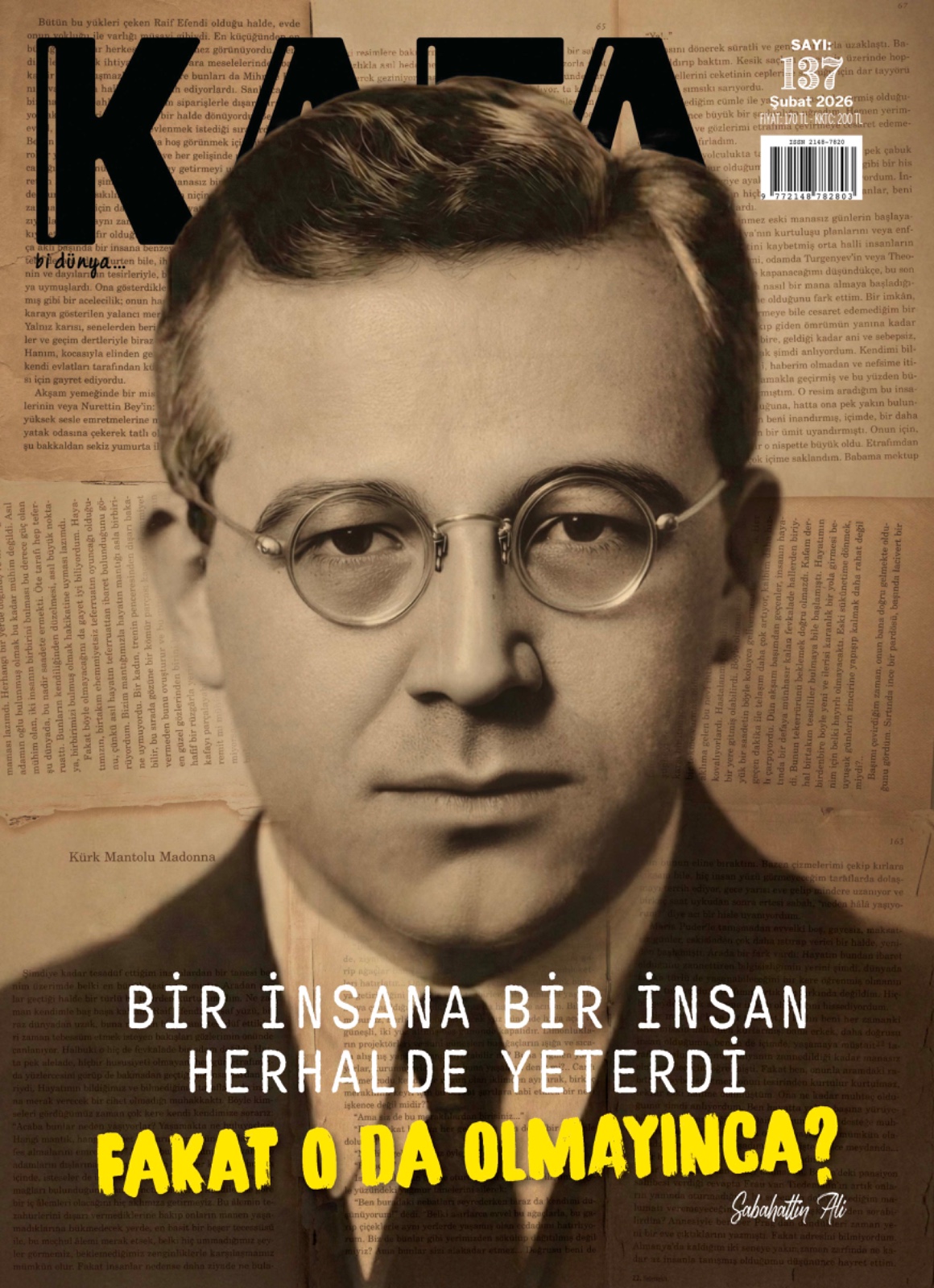 KAFA Dergisi 137 Sayısı